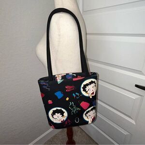 Vintage Betty Boop Print Shoulder Purse Bag